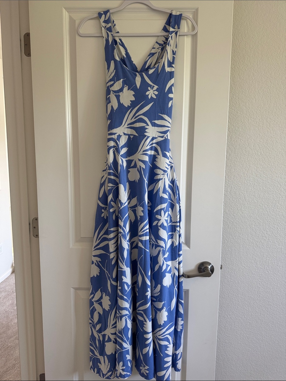 Pact Fit & Flare Open Back Maxi Dress - Picture 1 of 5